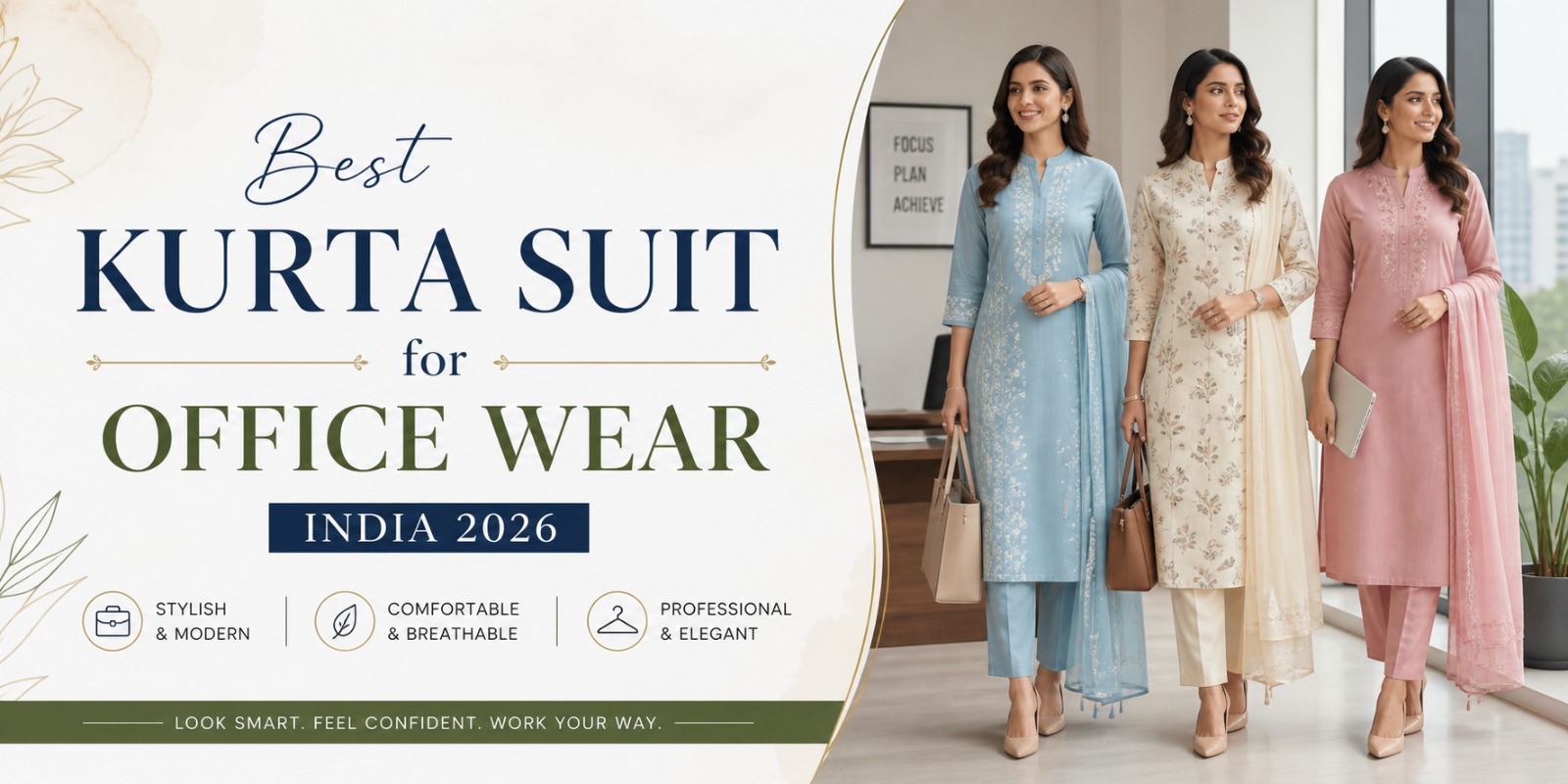 Best Kurta Suit for Office Wear India 2026
