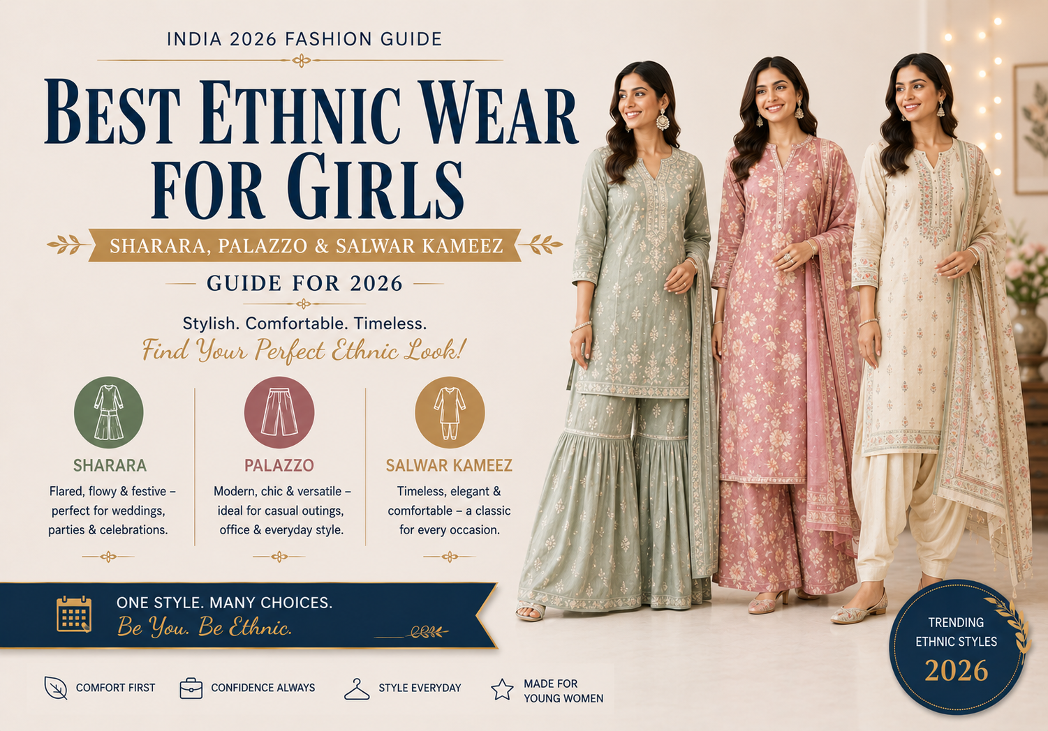 Best Ethnic Wear For Girls