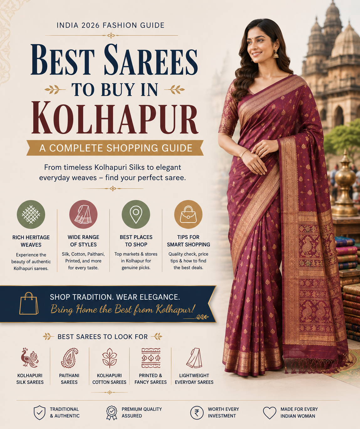 Best sarees kolhapur guide