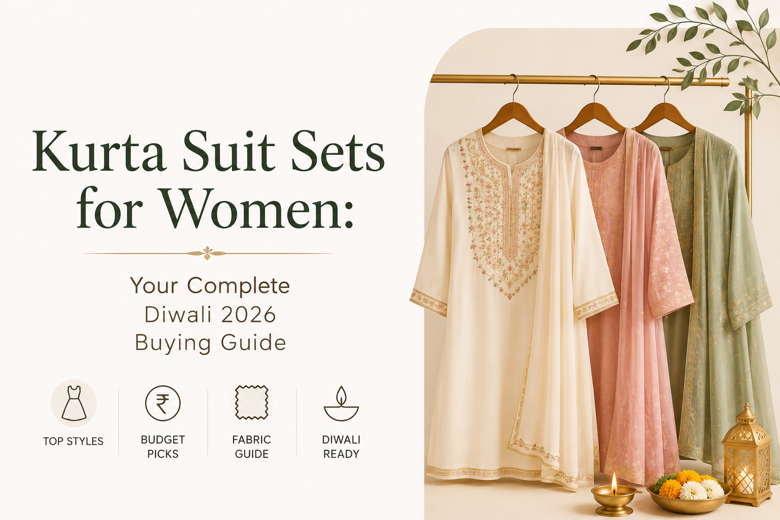 Kurta Suit Sets for Women: Your Complete Diwali 2026 Buying Guide
