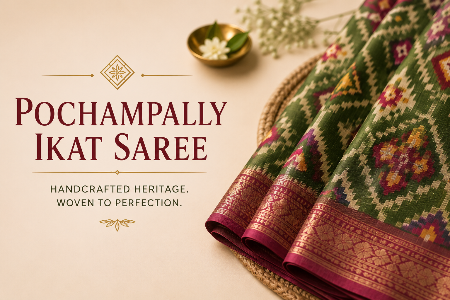 Pochampally Ikat Saree: What Makes It Special & How to Style It